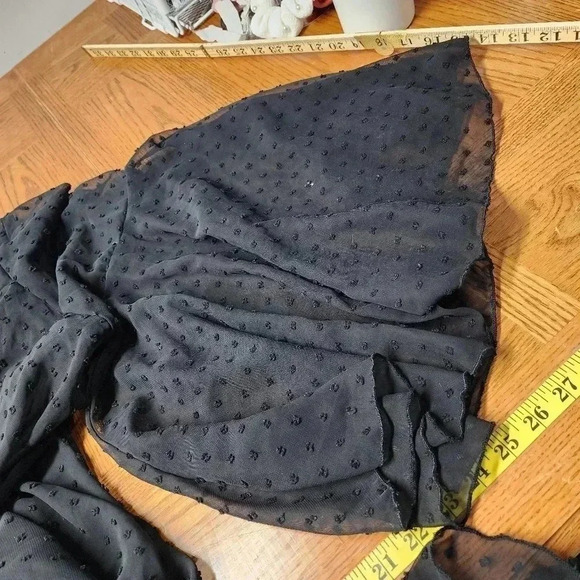 Woman's Black Dress By Shein Fit+ US 28/30 Long Sleeve - Picture 8 of 10